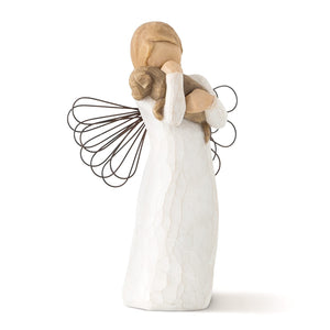 Angel of Friendship Willow Tree Figurine | 13cm | Hand-Painted Casting - Give And Glow