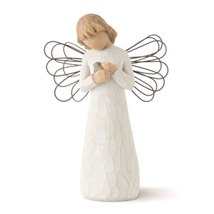 Angel of Healing Willow Tree Figurine | 13cm | Hand-Painted Casting - Give And Glow