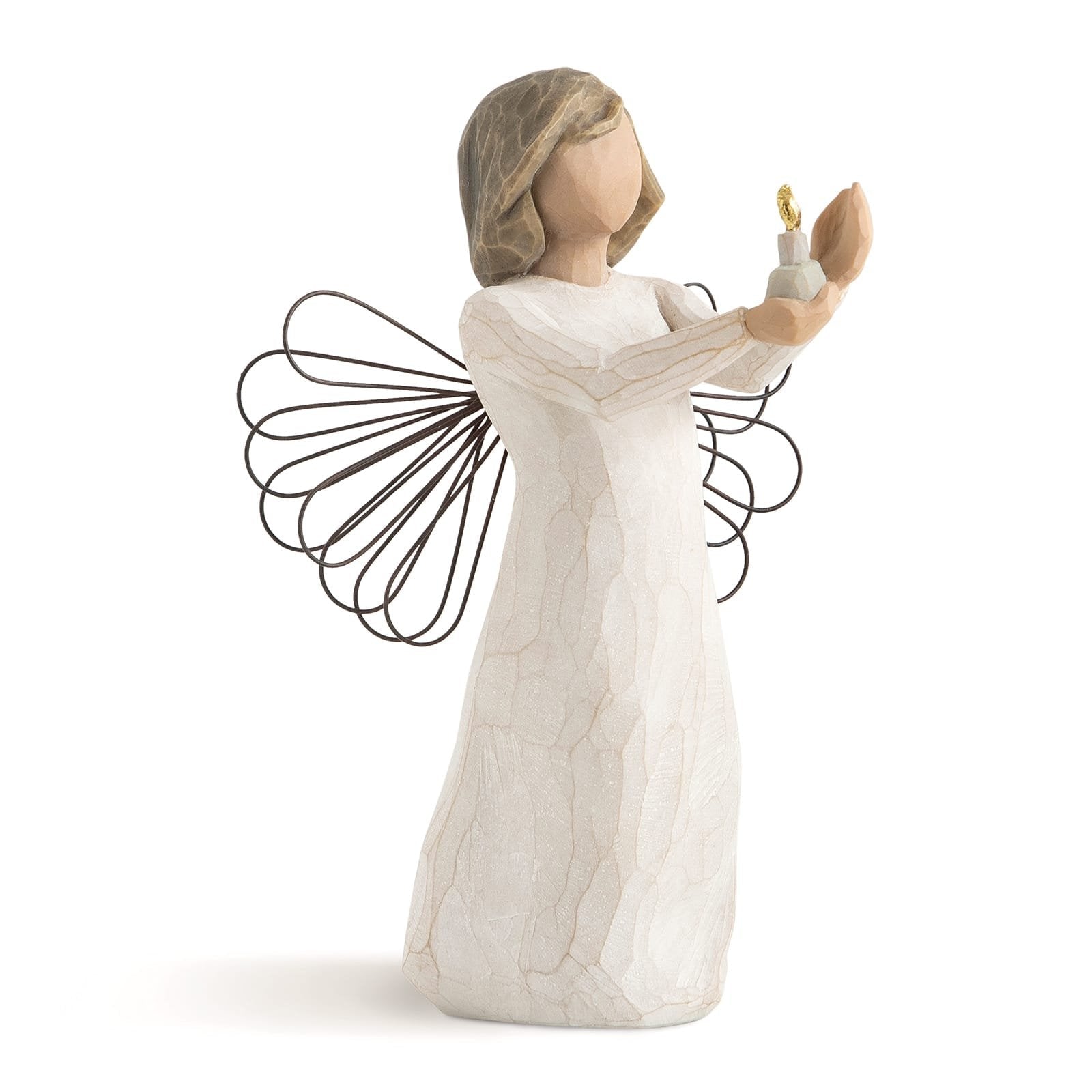 Angel of Hope Willow Tree Figurine | 13cm | Hand-Painted Casting - Give And Glow