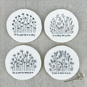 Hope You Know How Amazing You Are – Round Ceramic Coaster | 10cm x 10cm - Give And Glow