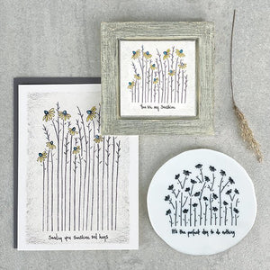 It’s the Perfect Day to Do Nothing – Round Ceramic Coaster | 10cm x 10cm - Give And Glow