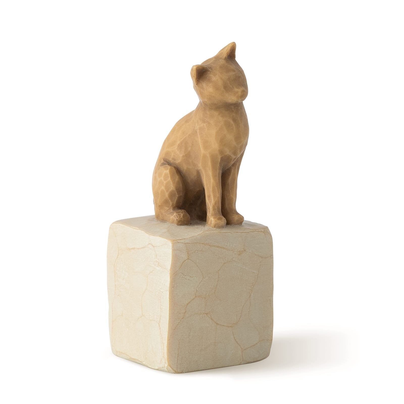 Love My Cat Willow Tree Figurine | 7.5cm | Hand-Painted Cast Stone - Give And Glow