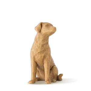 Love My Dog Willow Tree Figurine | 8.5cm | Hand-Painted Casting - Give And Glow