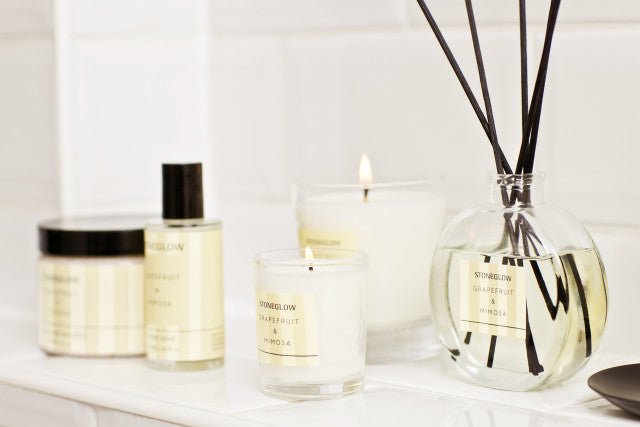 Modern Classics - Grapefruit & Mimosa - Scented Candles - Boxed Tumbler - Give And Glow