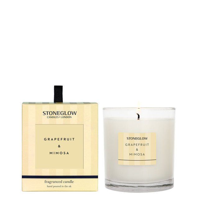 Modern Classics - Grapefruit & Mimosa - Scented Candles - Boxed Tumbler - Give And Glow