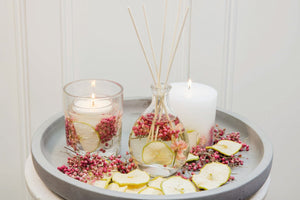 Nature's Gift - Apple & Pear Blossom - Scented Reed Diffuser 180ml - Give And Glow