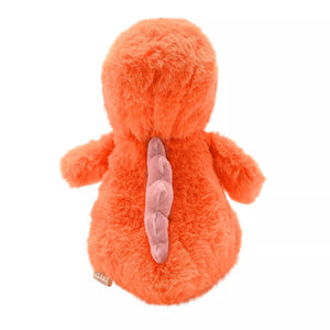 Softies Daphne the Plush Sitting Orange Dinosaur – 21cm - Give And Glow