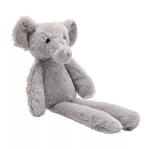 Softies Nelly the Plush Long Leg Grey Elephant – 35cm - Give And Glow