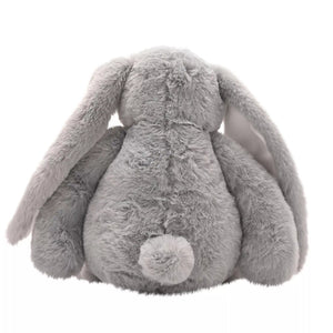 Softies Ronald the Classical Plush Grey Bunny – 30cm - Give And Glow