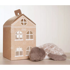 Softies Toby the Plush Brown Turtle – 30cm - Give And Glow