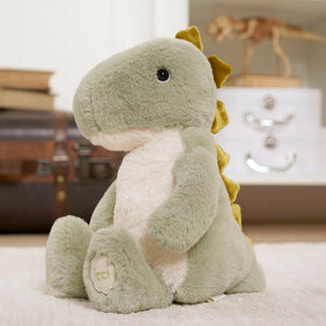 Softies Tommy the Plush Green Dinosaur – 30cm - Give And Glow