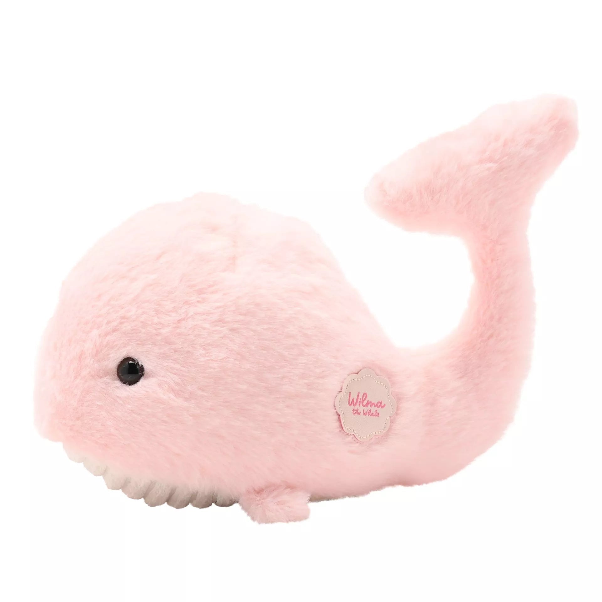 Softies Wilma the Plush Pink Whale – 28cm - Give And Glow