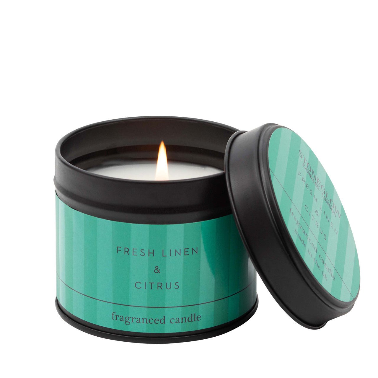 Stoneglow Modern Classics Fresh Linen & Citrus Candle Tin - Give And Glow