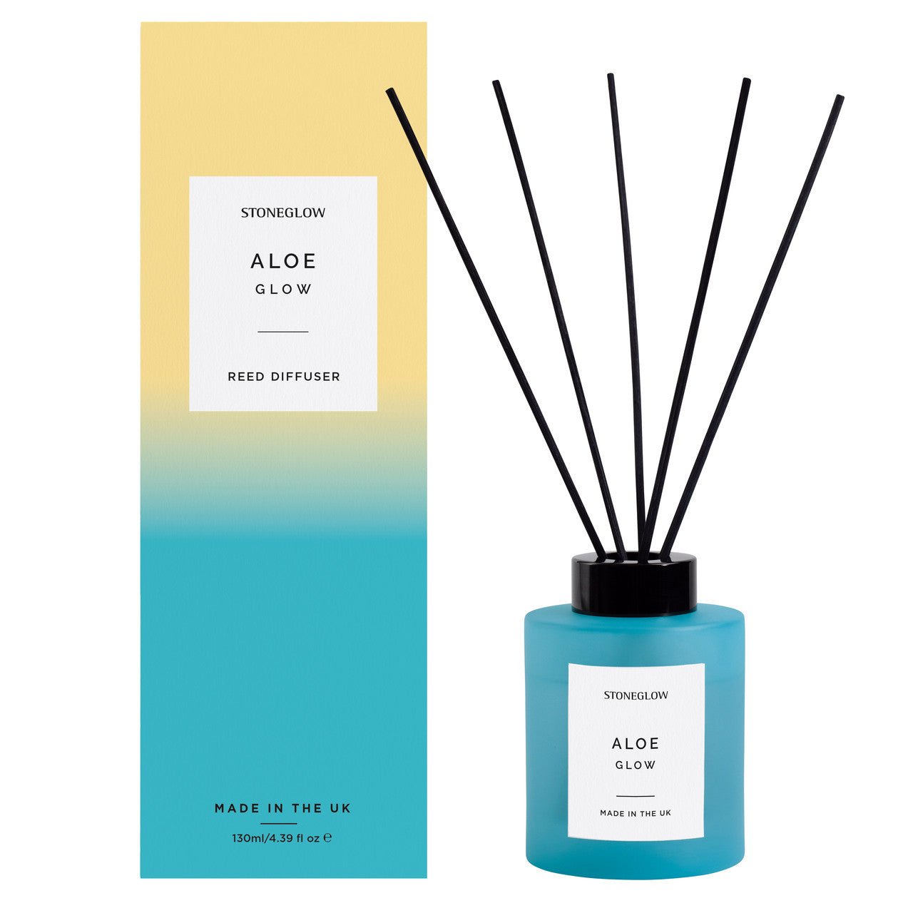 Stoneglow Sol Aloe Glow Scented Reed Diffuser 130ml - Give And Glow