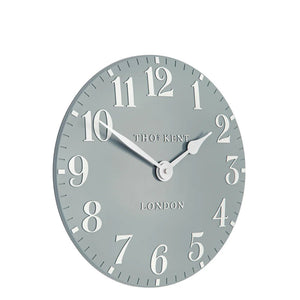 Thomas Kent Arabic Wall Clock – Flax Blue | Large - Give And Glow