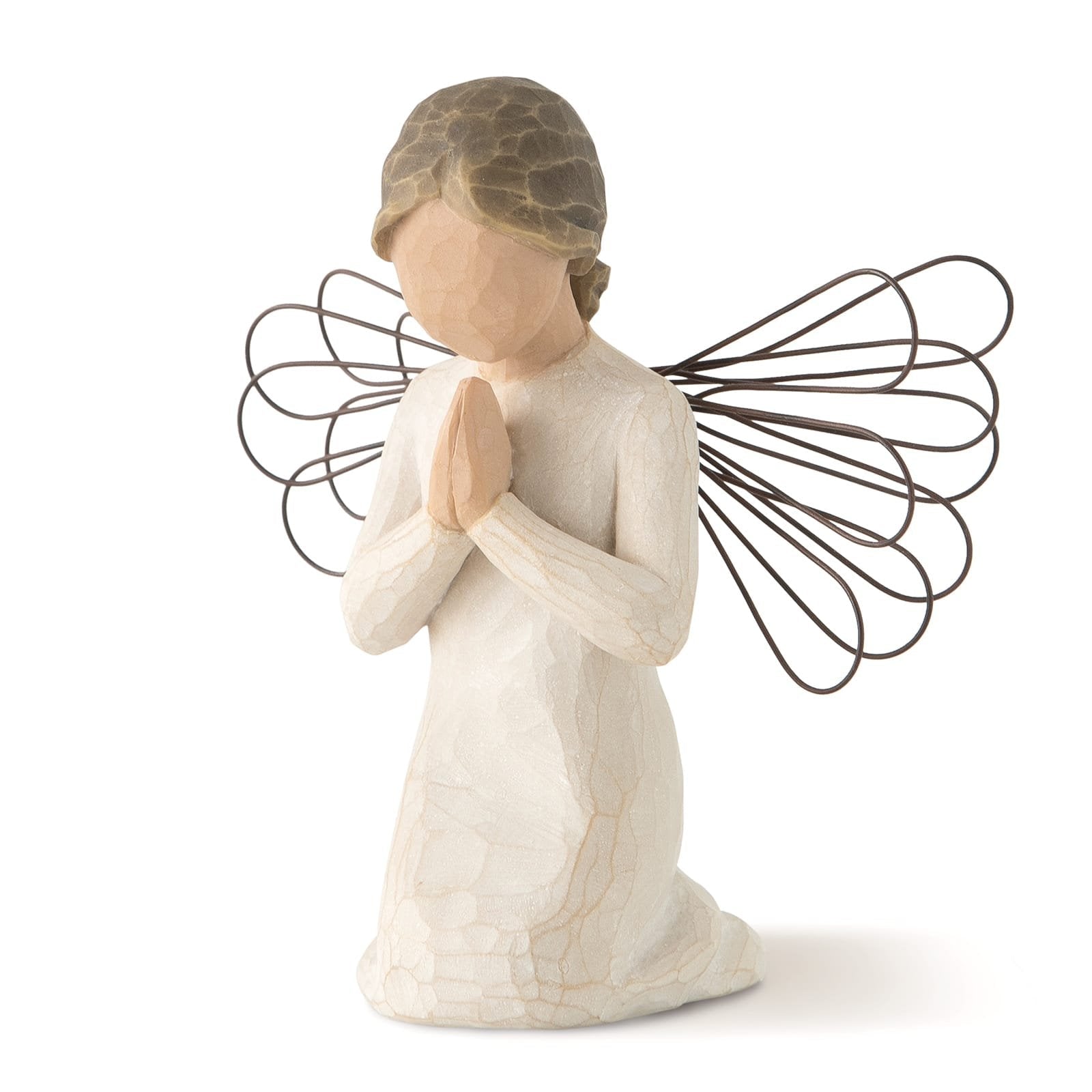 Willow Tree Angel of Prayer Figurine | 10.5cm | Hand-Painted Casting - Give And Glow