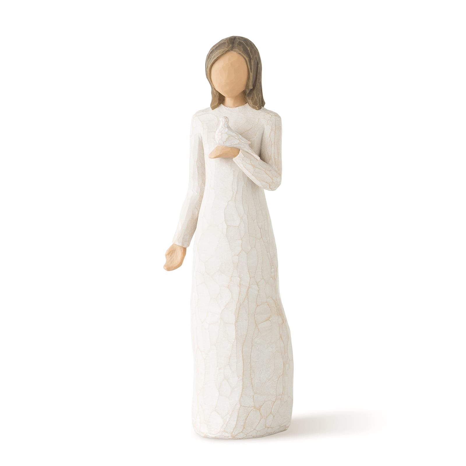 Willow Tree With Sympathy Figurine | 23cm | Hand-Painted Casting - Give And Glow