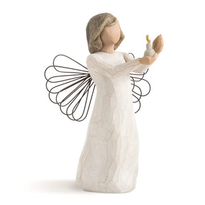 Angel of Hope Willow Tree Figurine | 13cm | Hand-Painted Casting - Give And Glow