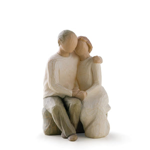 Anniversary Willow Tree Figurine | 15cm | Hand-Painted Casting - Give And Glow