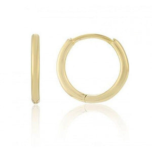 Gold Huggie Earrings – Small Hoops Made With Stainless Steel - Give And Glow