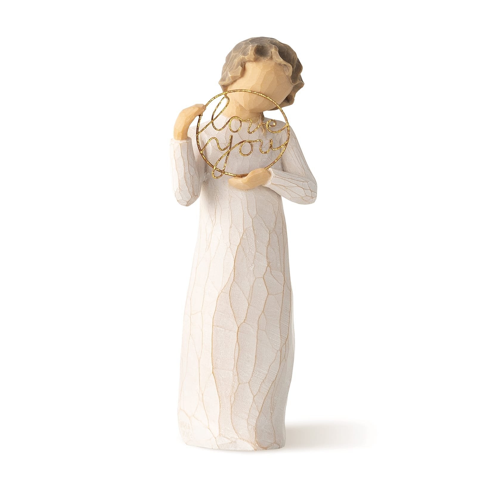 Love You Willow Tree Figurine | 13cm | Hand-Painted Casting - Give And Glow