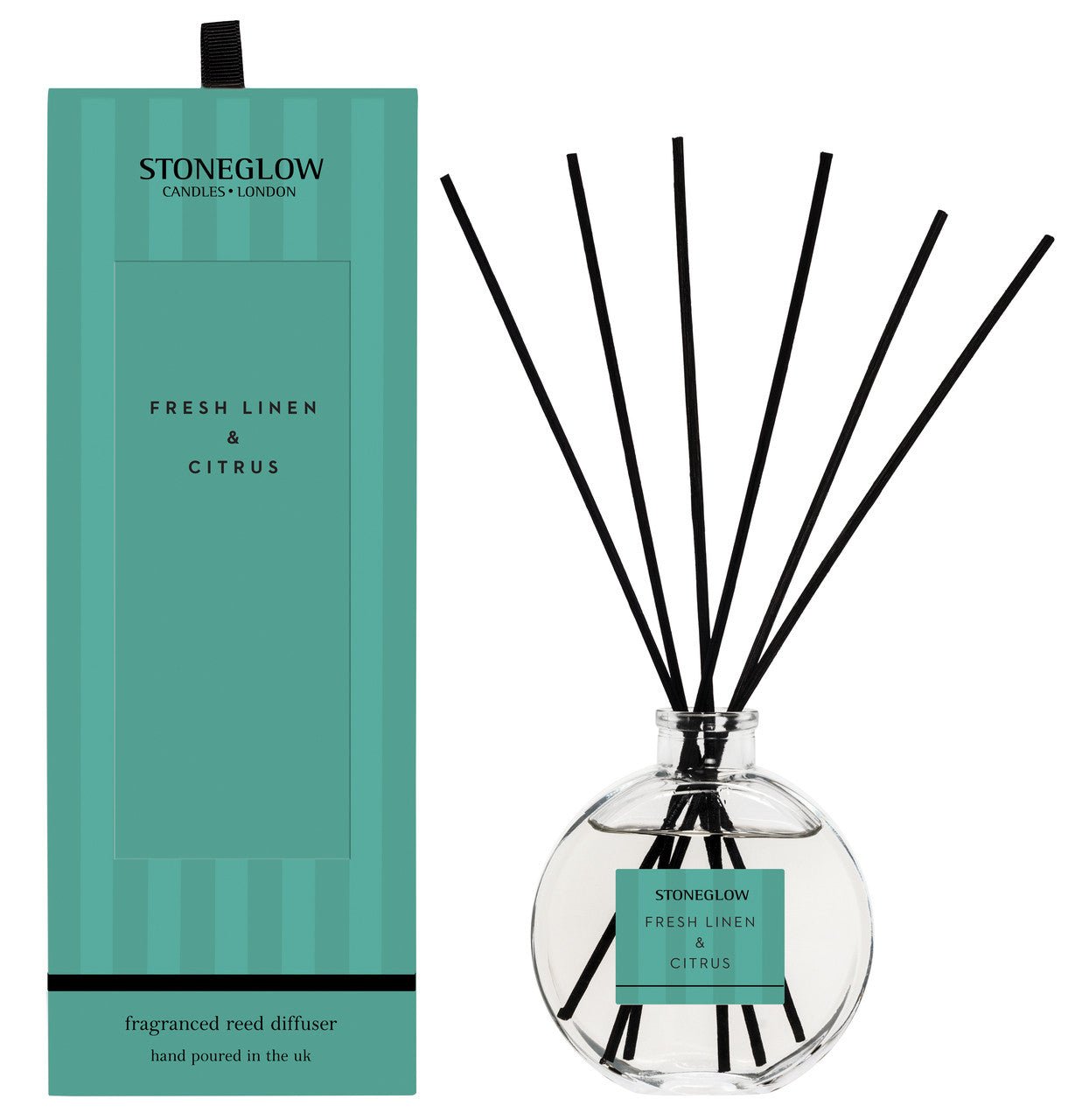 Modern Classics - Fresh Linen & Citrus - Scented Reed Diffuser 120ml - Give And Glow