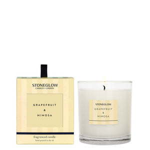 Modern Classics - Grapefruit & Mimosa - Scented Candles - Boxed Tumbler - Give And Glow