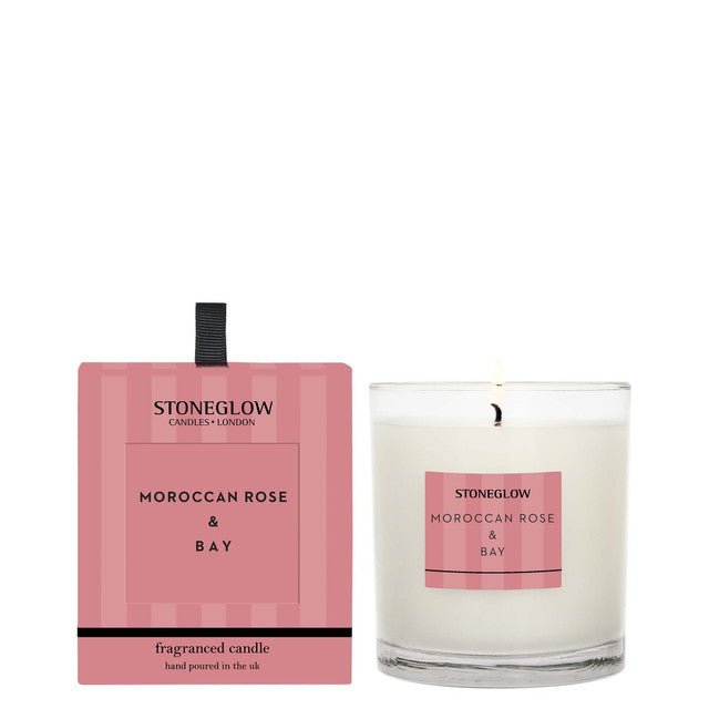 Modern Classics - Moroccan Rose & Bay - Scented Candle - Boxed Tumbler - Give And Glow