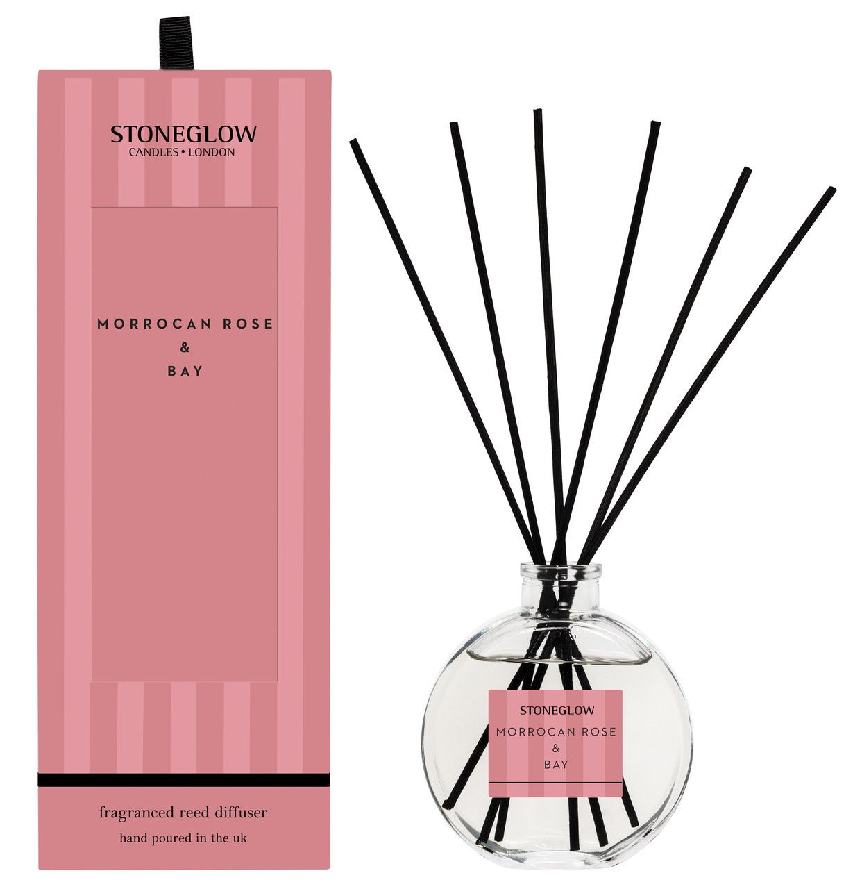 Modern Classics - Moroccan Rose & Bay - Scented Reed Diffuser 120ml - Give And Glow