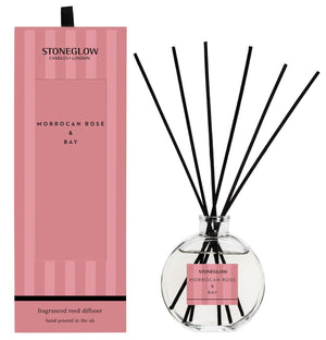 Modern Classics - Moroccan Rose & Bay - Scented Reed Diffuser 120ml - Give And Glow