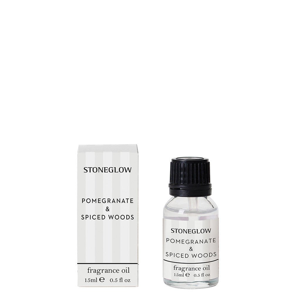 Modern Classics - Pomegranate & Spiced Woods - Scented Fragrance Oil 15ml - Give And Glow