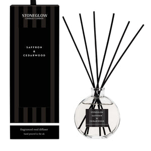 Modern Classics - Saffron & Cedarwood - Scented Reed Diffuser 120ml - Give And Glow
