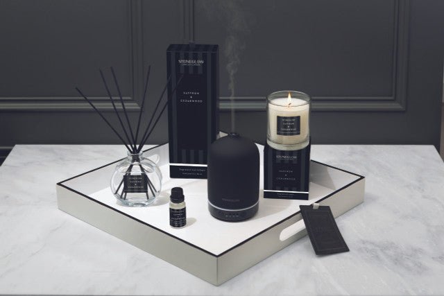 Modern Classics - Saffron & Cedarwood - Scented Reed Diffuser 120ml - Give And Glow