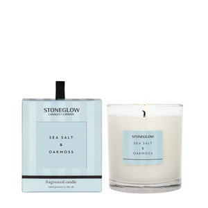 Modern Classics - Sea Salt & Oakmoss - Scented Candle - Boxed Tumbler - Give And Glow