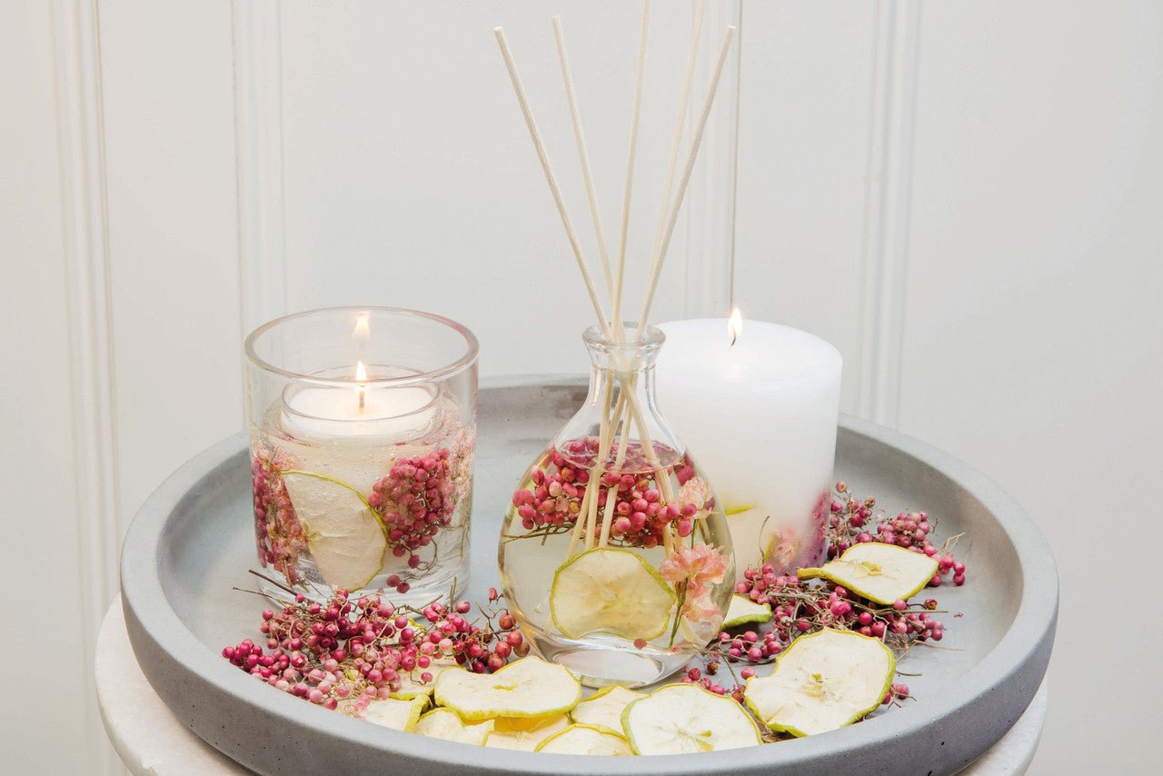 Nature's Gift - Apple & Pear Blossom - Scented Reed Diffuser 180ml - Give And Glow
