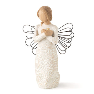 Remembrance Willow Tree Figurine | 13.5cm | Hand-Painted Casting - Give And Glow