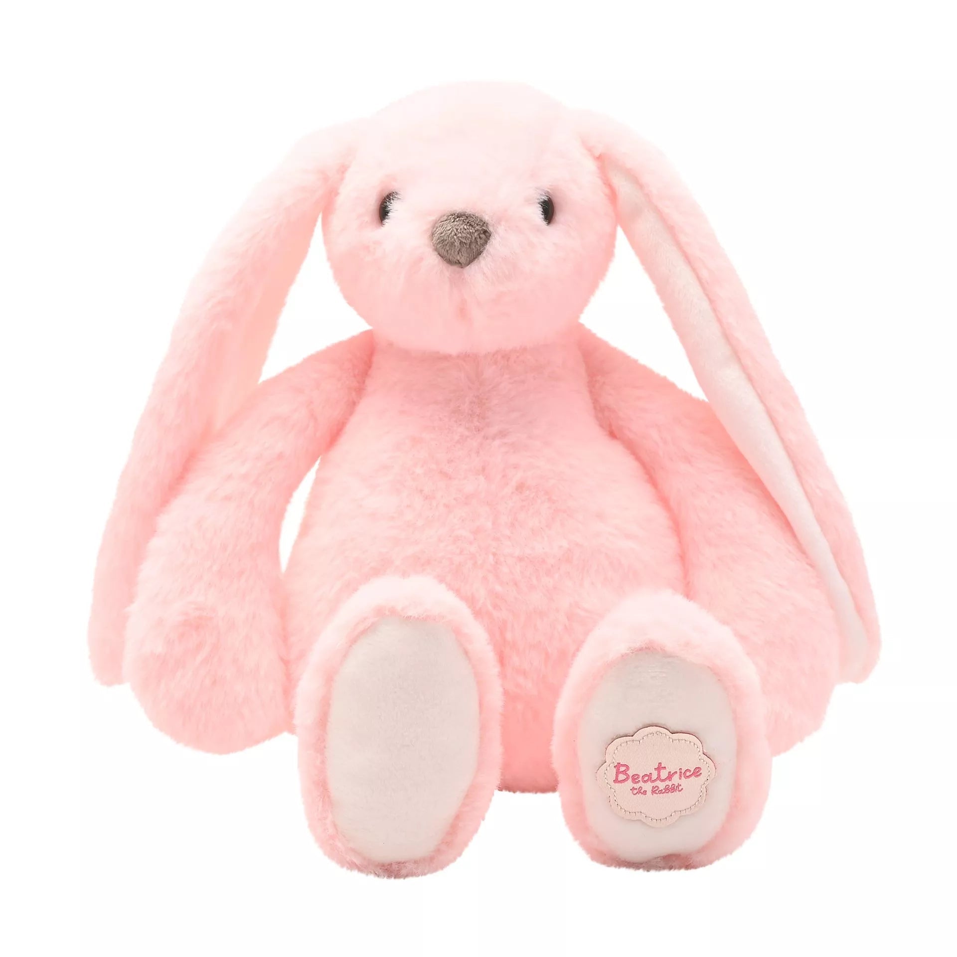 Softies Beatrice the Classical Plush Pink Bunny – 30cm - Give And Glow