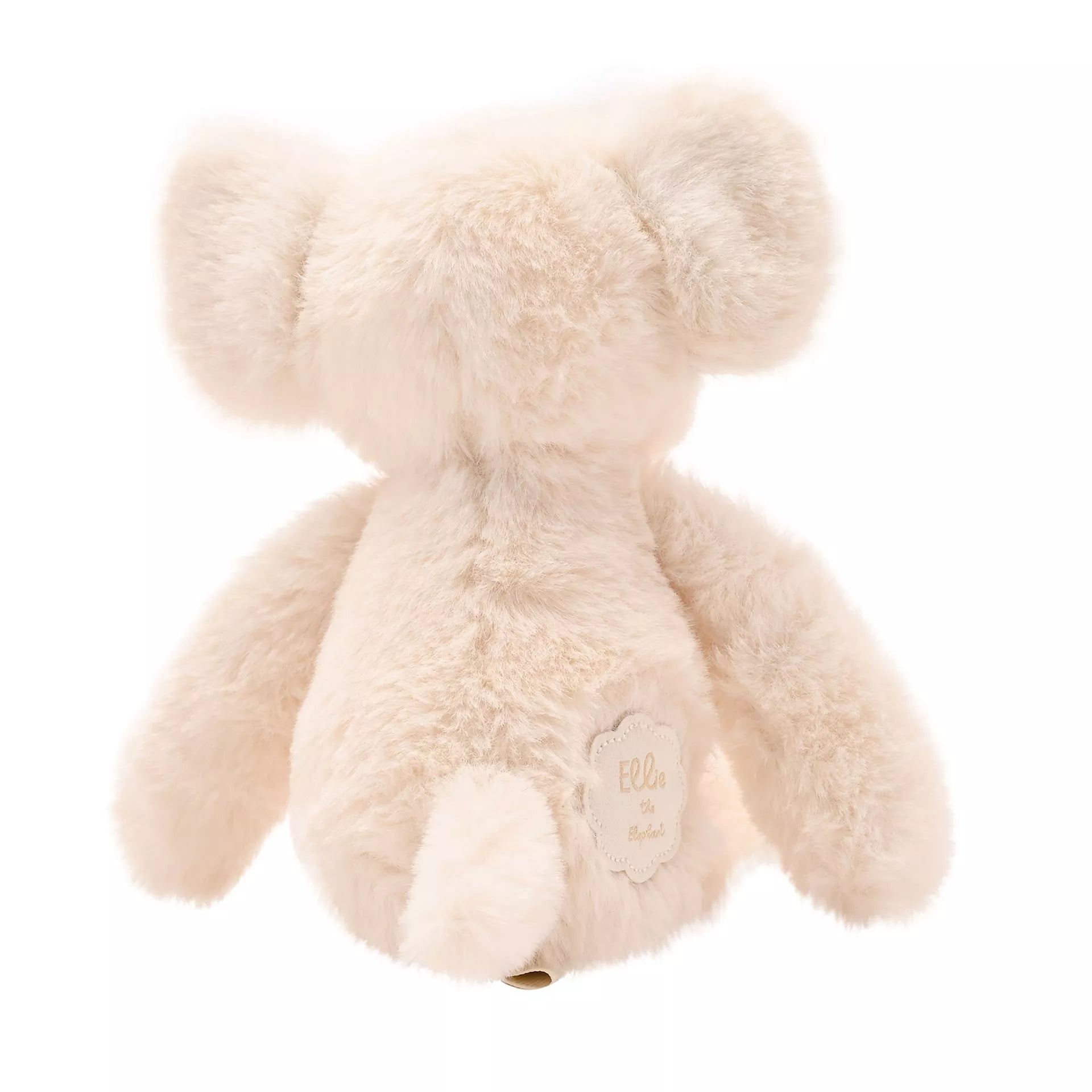 Softies Ellie the Plush Long Leg Cream Elephant – 35cm - Give And Glow