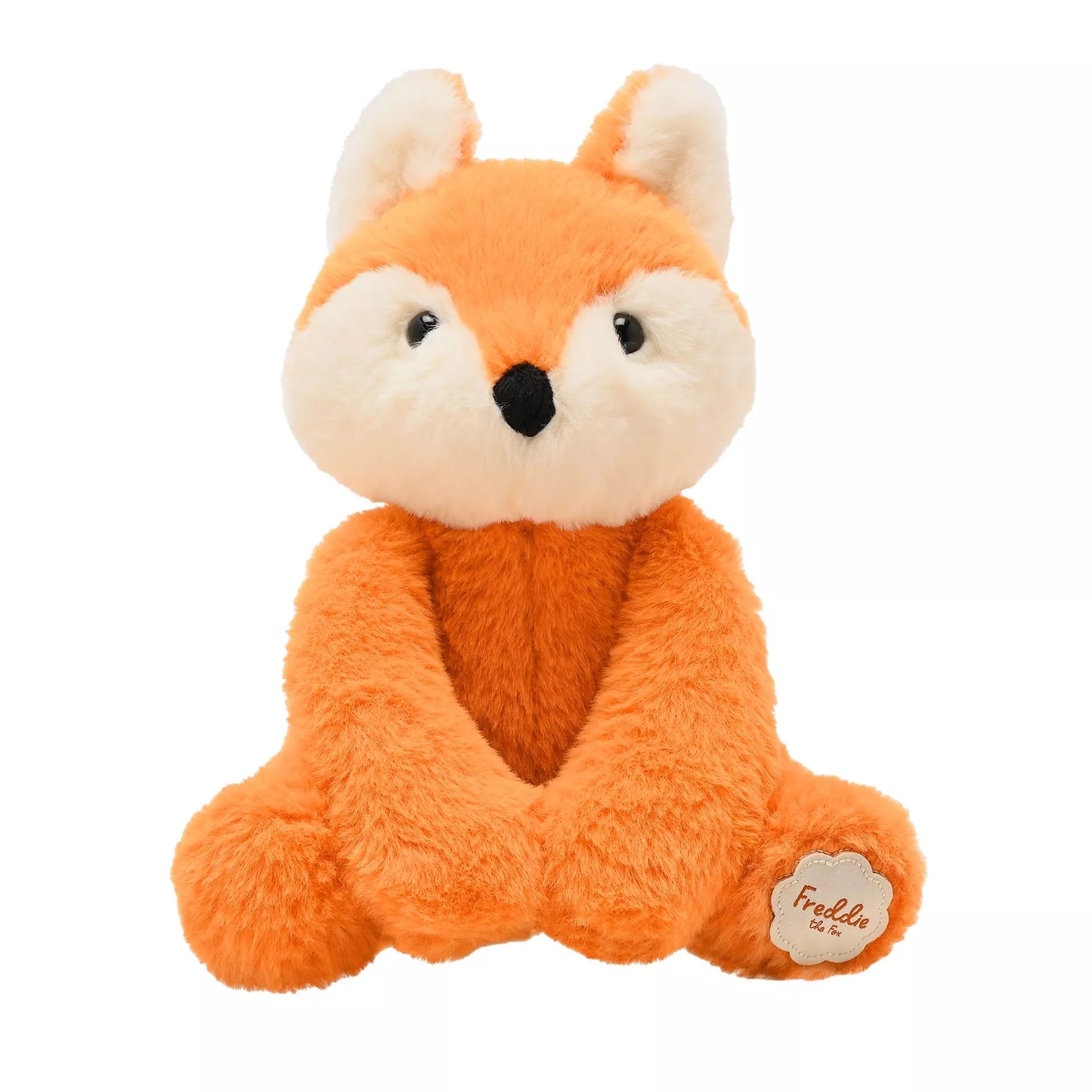 Softies Freddie the Plush Sitting Brown Fox – 22cm - Give And Glow