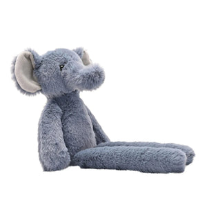 Softies George the Plush Long Leg Petrol Elephant – 35cm - Give And Glow