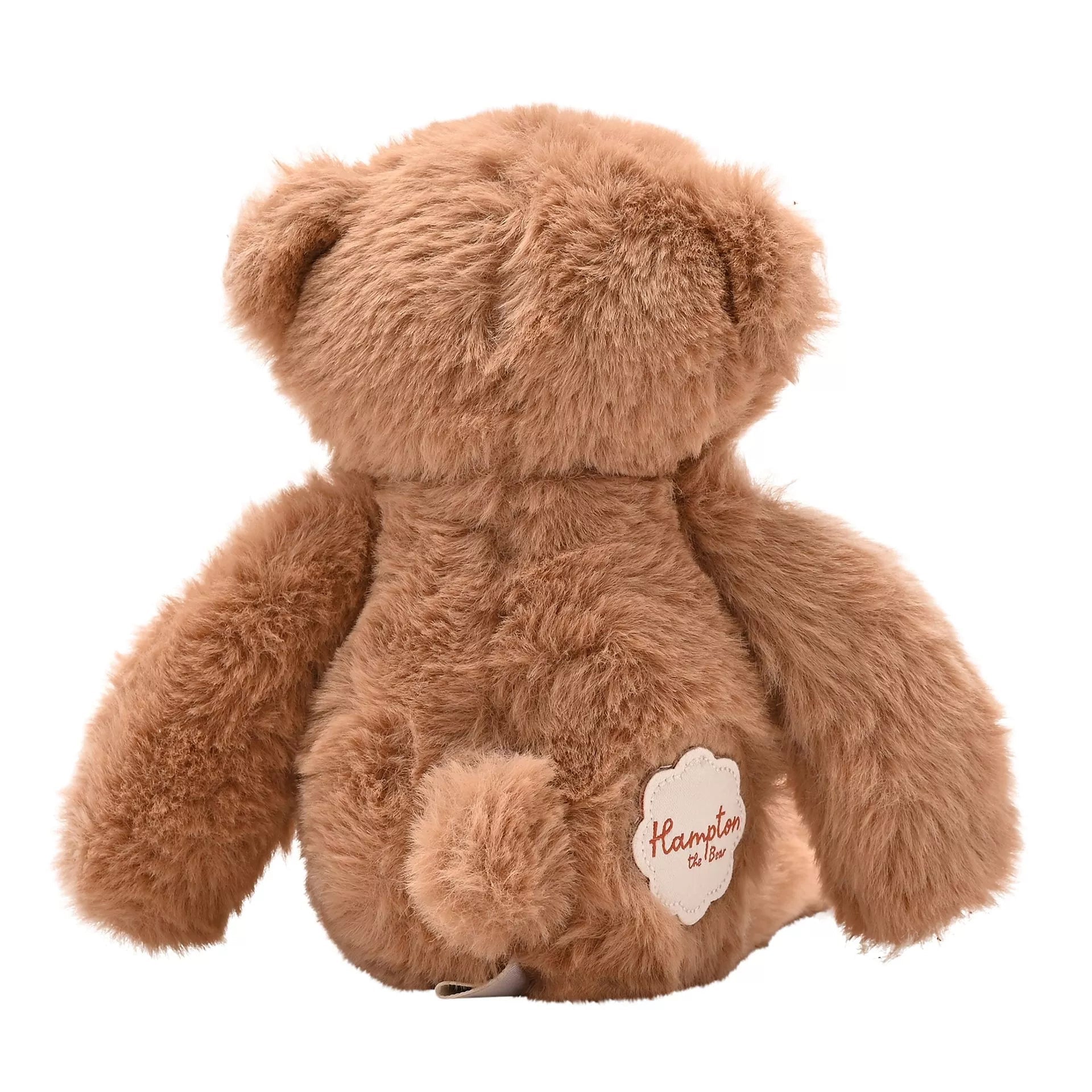 Softies Hampton the Plush Long Leg Dark Brown Teddy Bear – 30cm - Give And Glow