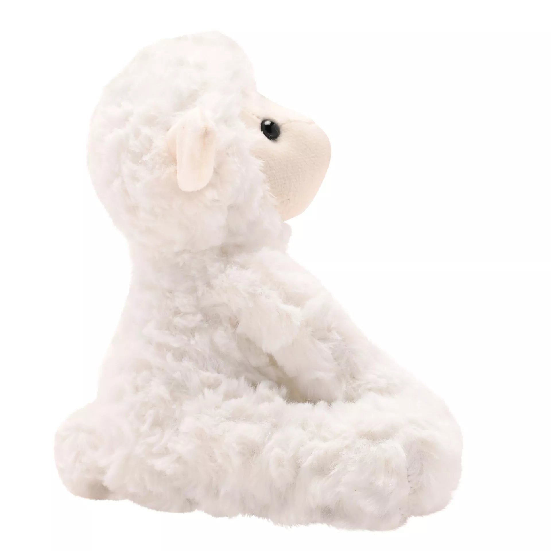 Softies Lottie the Plush Sitting White Lamb – 22cm - Give And Glow