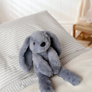 Softies Sonny the Plush Long Leg Petrol Bunny – 35cm - Give And Glow
