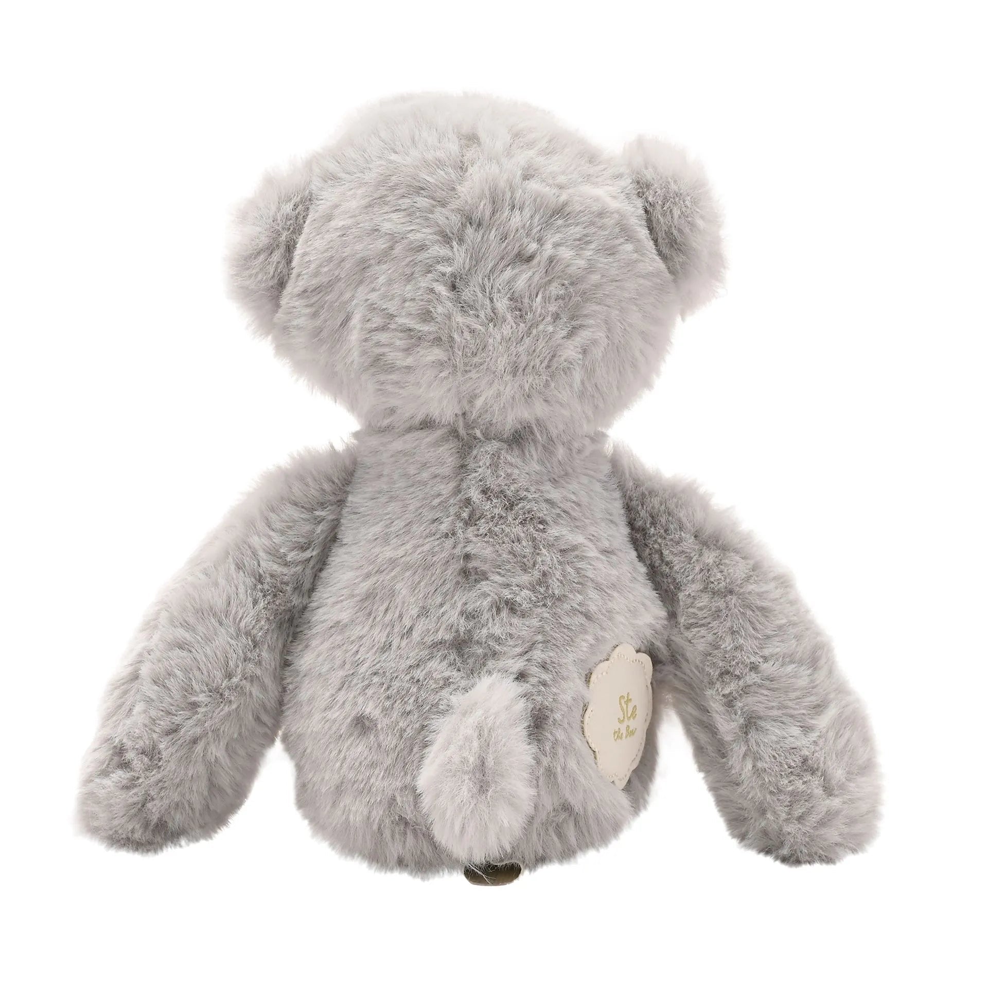 Softies Ste the Plush Long Leg Grey Teddy Bear – 30cm - Give And Glow