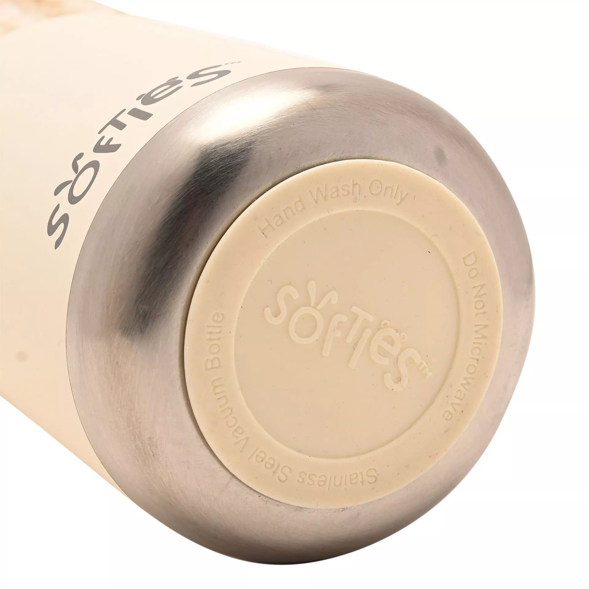 Softies Theo Plush Bunny Grey Stainless Steel Water Bottle – 500ml - Give And Glow