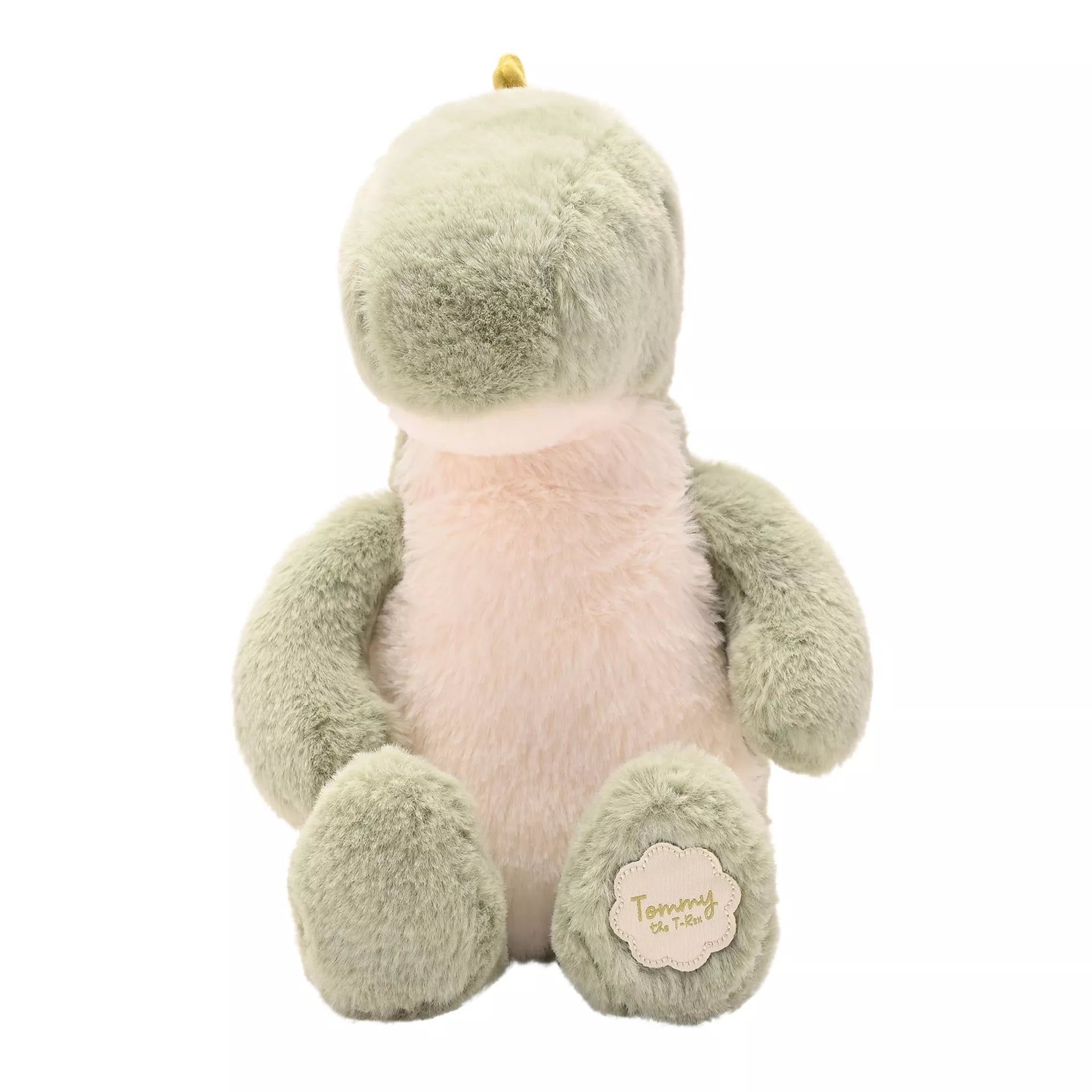 Softies Tommy the Plush Green Dinosaur – 30cm - Give And Glow