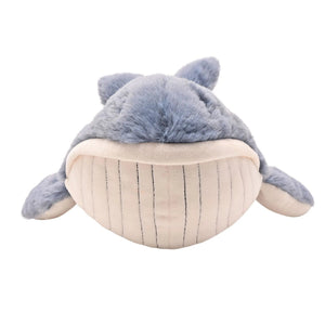 Softies Wilfred the Plush Dark Blue Whale – 28cm - Give And Glow