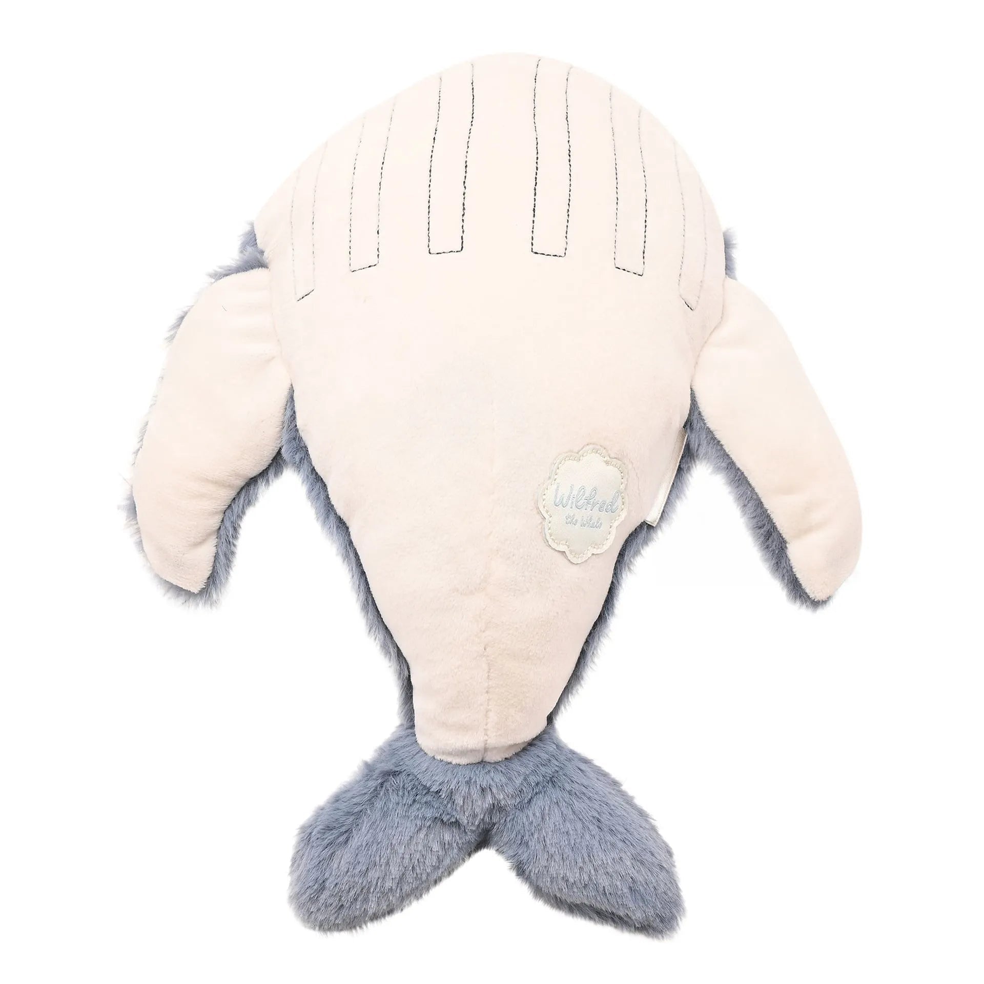 Softies Wilfred the Plush Dark Blue Whale – 28cm - Give And Glow