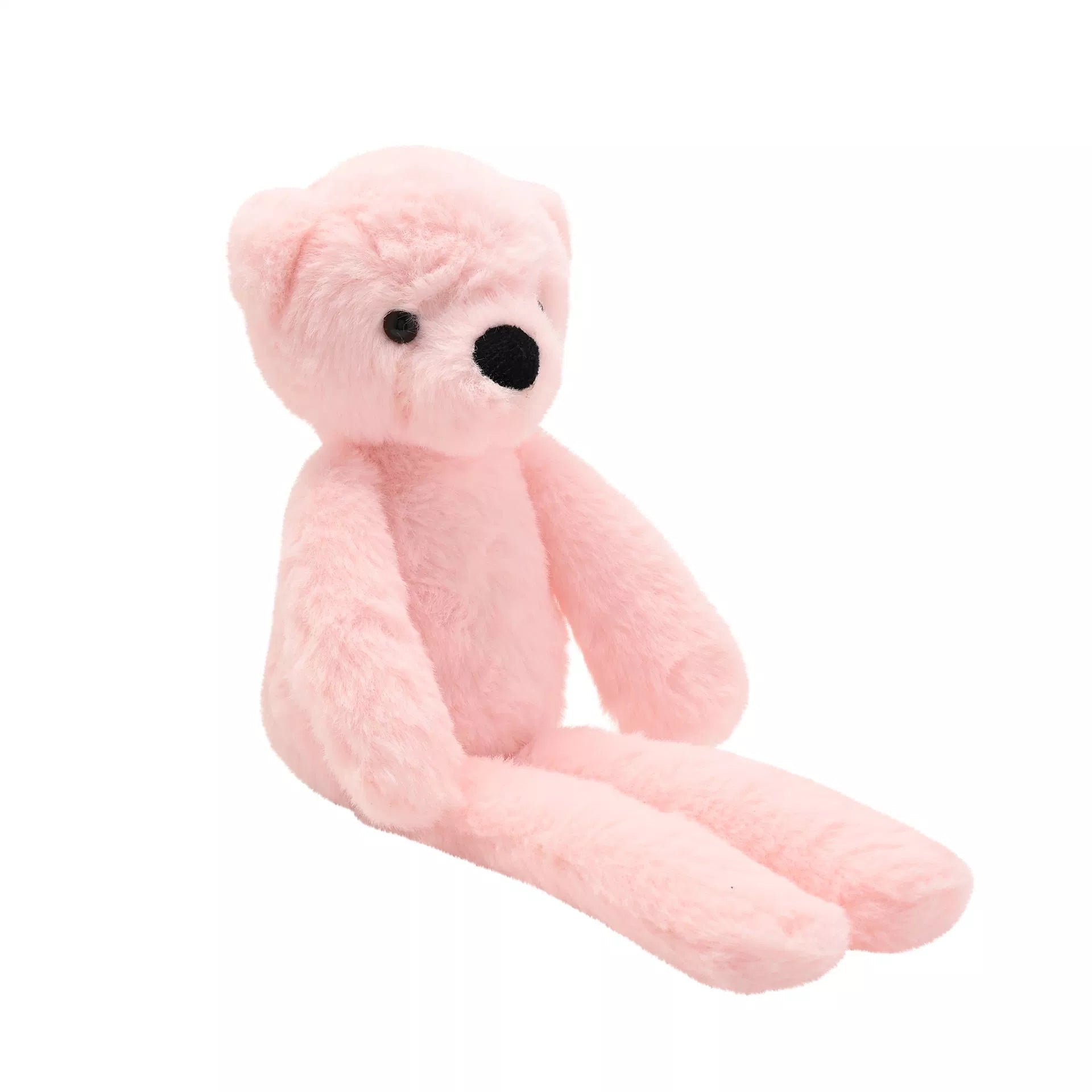 Softies Willow the Plush Long Leg Light Pink Teddy Bear – 30cm - Give And Glow