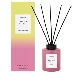 Stoneglow Sol Vanilla Delight Scented Reed Diffuser 130ml - Give And Glow